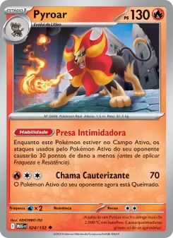 Carta Pyroar