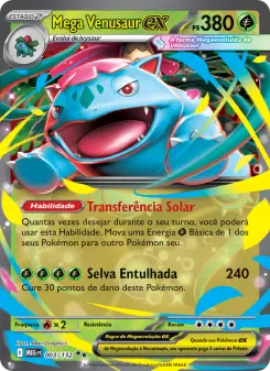 Carta Mega Venusaur ex