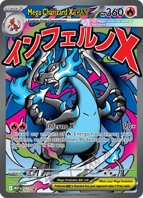 Carta Mega Charizard X ex