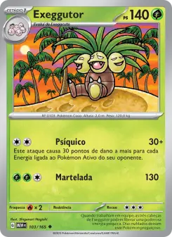 Carta Exeggutor