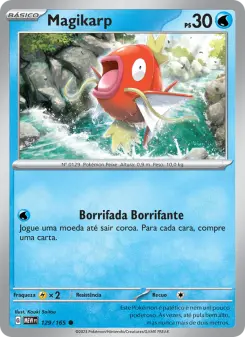 Carta Magikarp da coleção 151