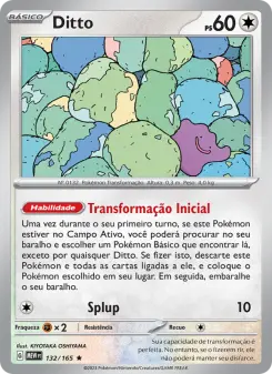 Carta Ditto da coleção 151