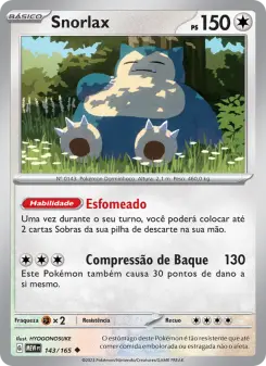 Carta Snorlax