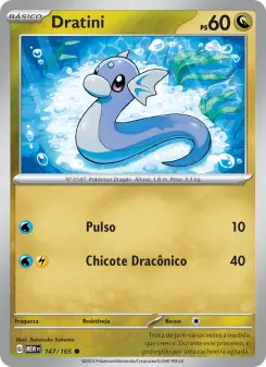 Carta Dratini da coleção 151