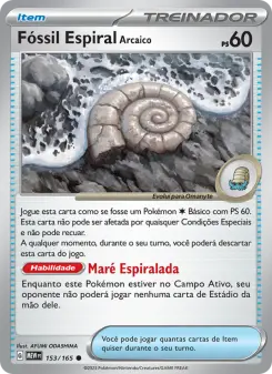 Carta Antique Helix Fossil