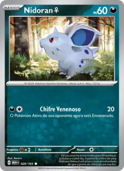 Carta Nidoran♀