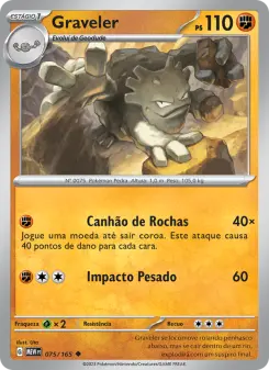 Carta Graveler da coleção 151