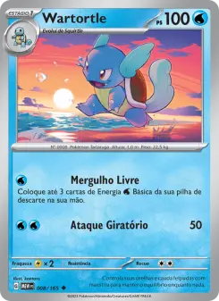 Carta Wartortle
