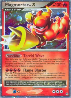 Cartas de Magmortar