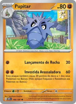 Carta Pupitar da coleção Obsidian Flames
