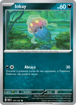 Carta Inkay da coleção Obsidian Flames