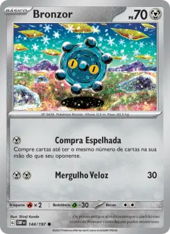 Carta Bronzor da coleção Obsidian Flames