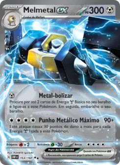 Carta Melmetal ex da coleção Obsidian Flames