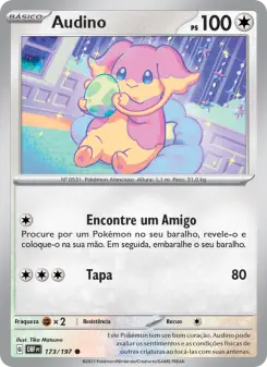 Carta Audino da coleção Obsidian Flames