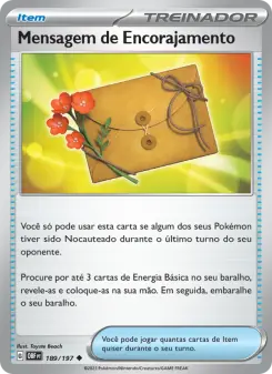 Carta Letter of Encouragement