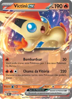 Carta Victini ex da coleção Obsidian Flames