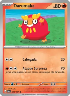 Carta Darumaka da coleção Obsidian Flames