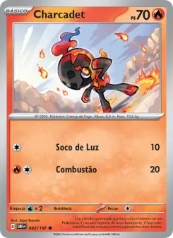 Carta Charcadet da coleção Obsidian Flames