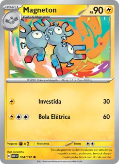 Carta Magneton da coleção Obsidian Flames