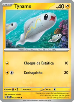 Carta Tynamo da coleção Obsidian Flames
