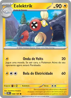 Carta Eelektrik da coleção Obsidian Flames