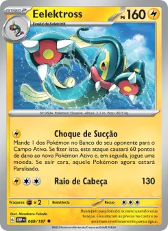 Carta Eelektross da coleção Obsidian Flames