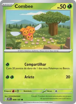 Carta Combee da coleção Obsidian Flames