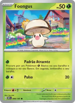 Carta Foongus da coleção Obsidian Flames