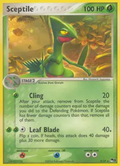 Carta Sceptile da coleção POP Series 1