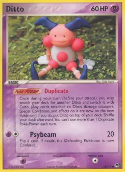 Carta Ditto da coleção POP Series 3