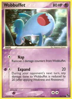 Carta Wobbuffet da coleção POP Series 4