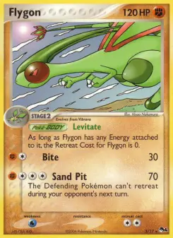 Carta Flygon da coleção POP Series 4