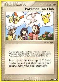 Carta Pokémon Fan Club