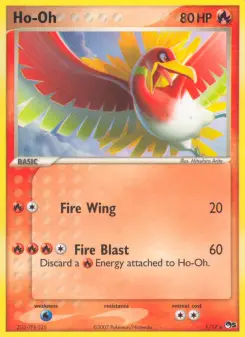Carta Ho-Oh da coleção POP Series 5