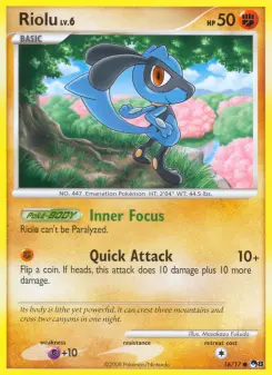 Cartas de Riolu