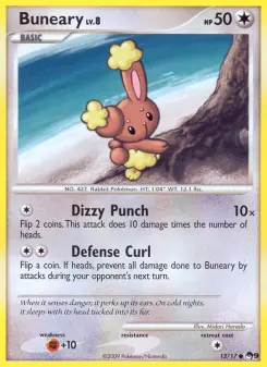 Carta Buneary da coleção POP Series 9