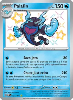 Carta Palafin da coleção Paldean Fates