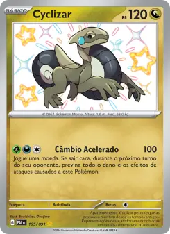 Carta Cyclizar da coleção Paldean Fates