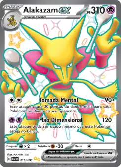 Carta Alakazam ex