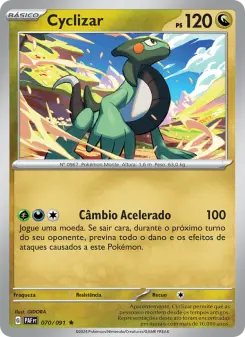 Carta Cyclizar da coleção Paldean Fates