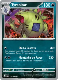 Carta Tyranitar