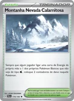 Carta Calamitous Snowy Mountain