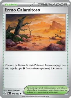 Carta Calamitous Wasteland