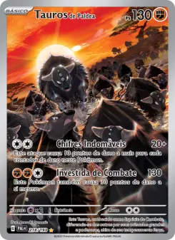 Carta Paldean Tauros