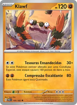 Carta Klawf da coleção Paradox Rift