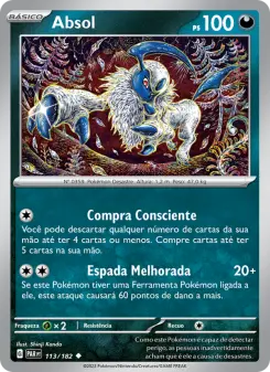 Carta Absol da coleção Paradox Rift