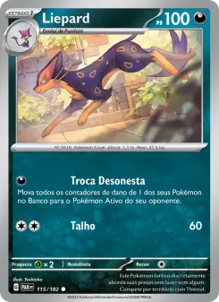 Carta Liepard da coleção Paradox Rift