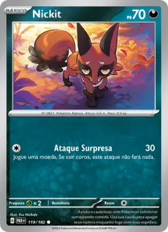 Carta Nickit da coleção Paradox Rift