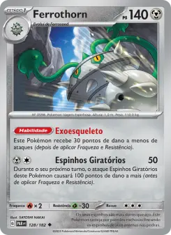 Carta Ferrothorn da coleção Paradox Rift