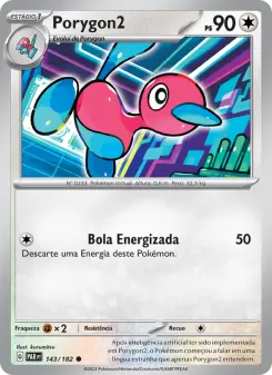 Carta Porygon2 da coleção Paradox Rift